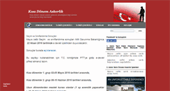 Desktop Screenshot of kisadonemaskerlik.com